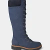 Knee High Boots | Boots & Shoes | Sale Boots & Shoes | Top Picks | Women's | Women's Joe Browns A Nip In The Wind Lace Up Boots Navy