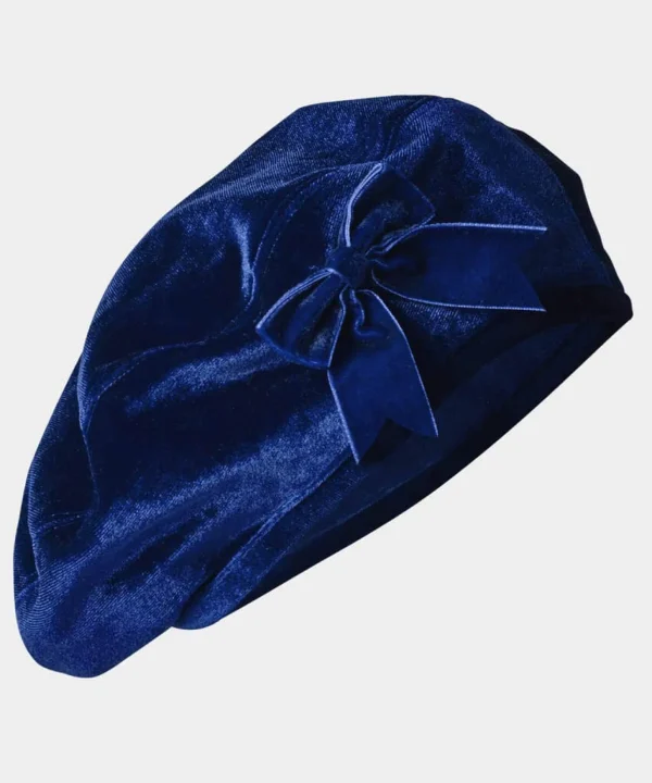Gifts | Accessories & Jewellery | Sale Accessories & Jewellery | Women's | Women's | Women's Joe Browns After Dark Bow Trim Beret Midnight Blue