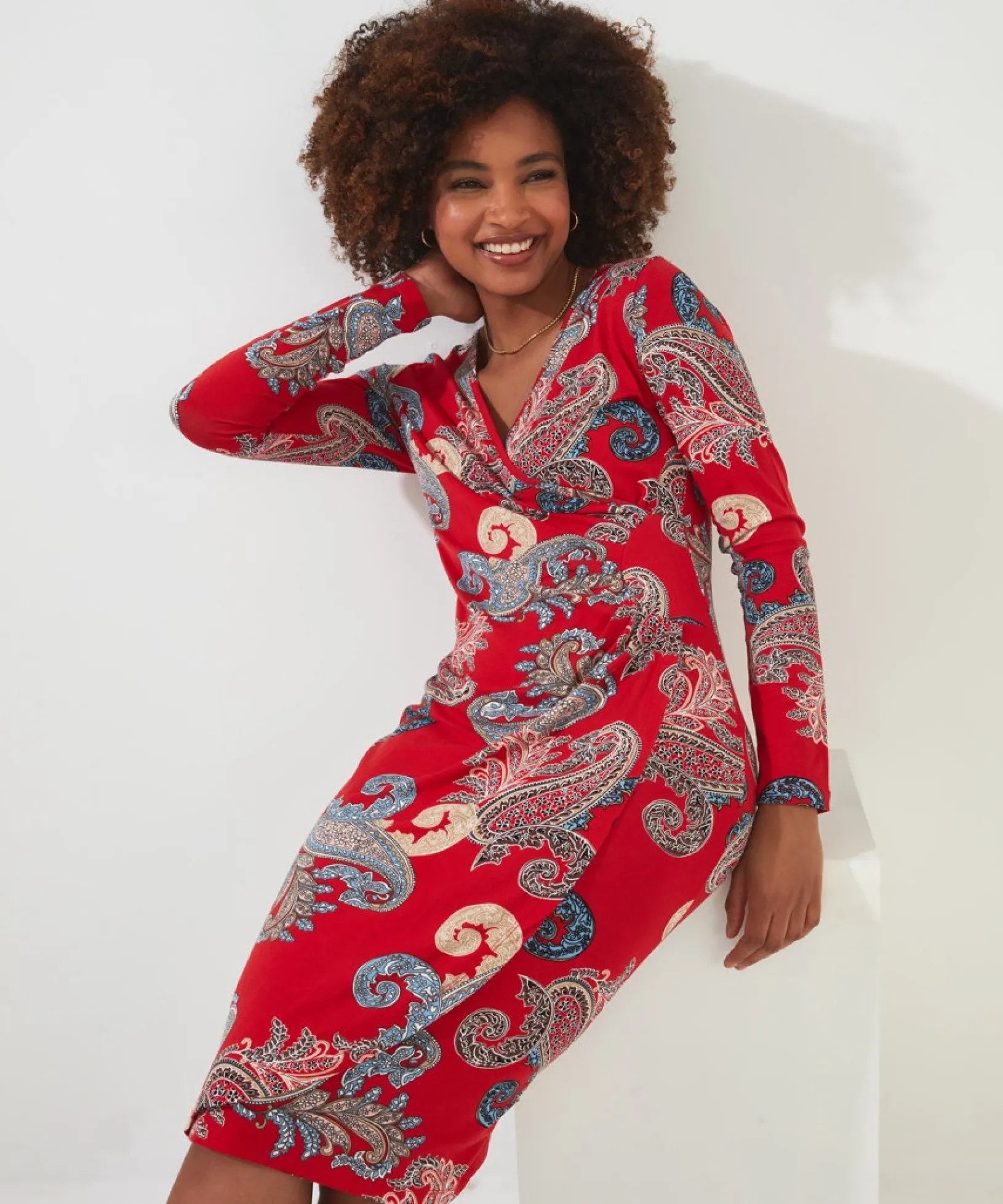alicia_wrap_jersey_dress_0.webp Shop Women's Collection | Vintage & Retro Dresses | Midi Dresses | Dresses | Sale Dresses | Top Picks | Top Picks | Top Picks | Women's | Women's Joe Browns Alicia Wrap Jersey Dress Red