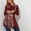 Shop Women's Collection | Tops, Tunics & Blouses | Sale Tops, Tunics & Blouses | Top Picks | Women's | Women's Joe Browns All In the Details Tunic Top Multi