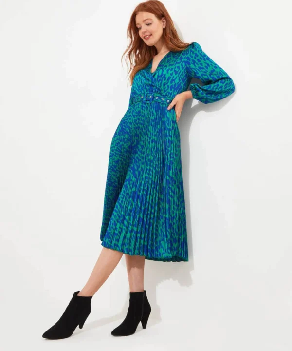 Shop Women's Collection | Midi Dresses | Maxi Dresses | Party Dresses | Occasion Outfits | Dresses | Sale Dresses | Top Picks | Top Picks | Top Picks | Top Picks | Top Picks | Women's | Women's Joe Browns Alluring Animal Satin Dress Multi