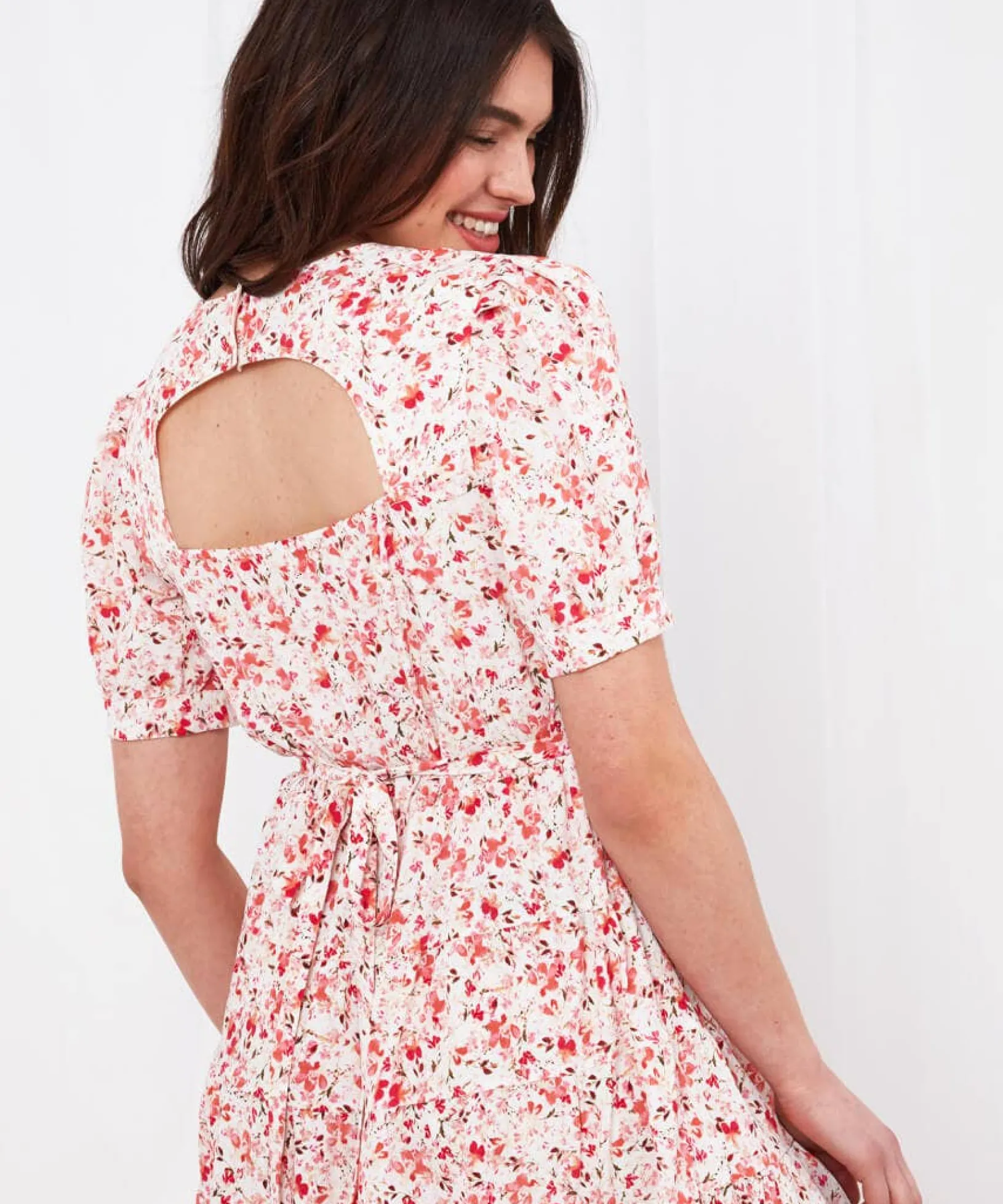 amelia_tiered_dress_4.webp Sale Dresses | Women's Joe Browns Amelia Tiered Dress Multi