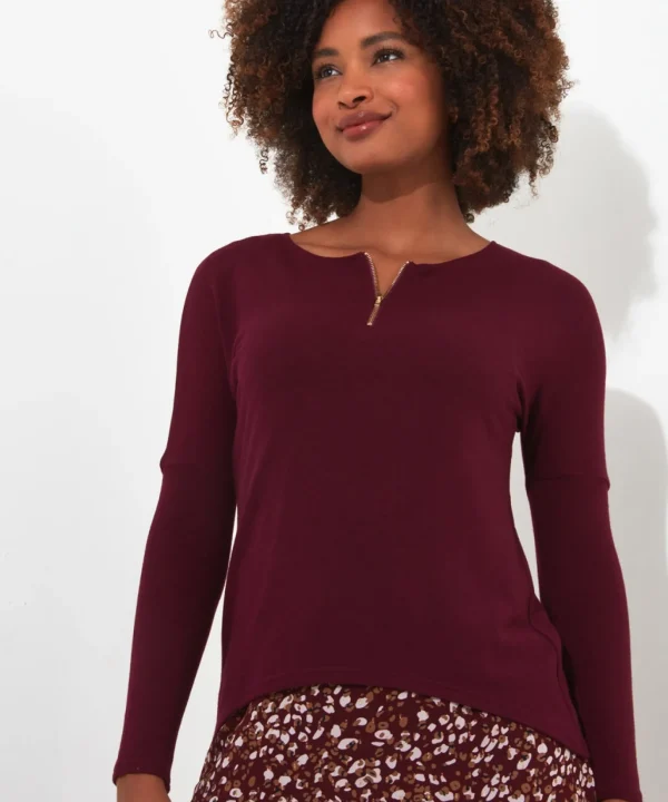 Tops, Tunics & Blouses | Sale Tops, Tunics & Blouses | Women's | Women's Joe Browns Animal Magic Tunic Top Berry