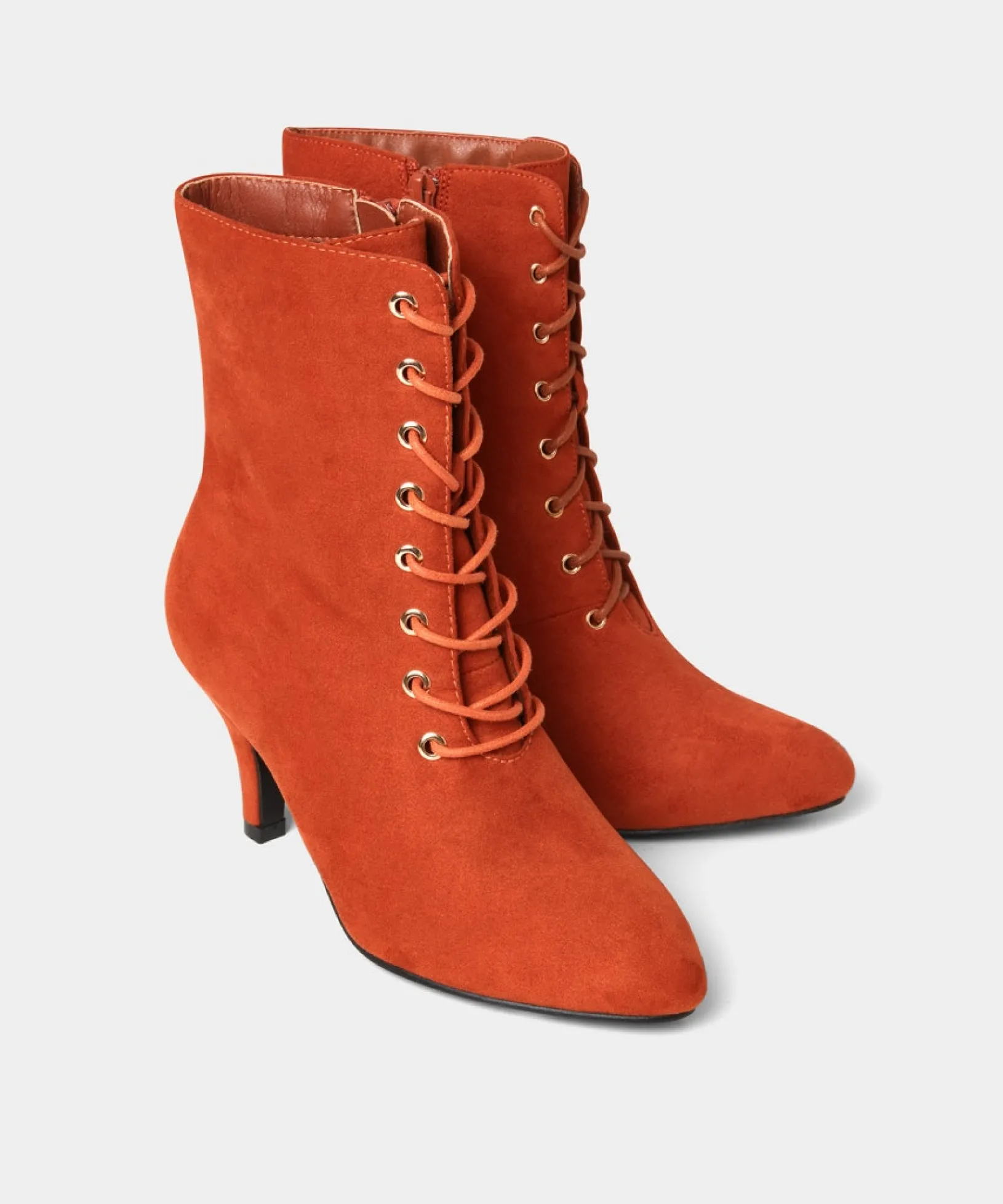 astonishing_lace_up_boots_3.webp Knee High Boots | Ankle Boots | Boots & Shoes | Sale Boots & Shoes | Top Picks | Top Picks | Women's | Women's Joe Browns Astonishing Lace Up Boots Burnt Orange