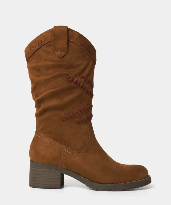 Boots & Shoes | Sale Boots & Shoes | Women's | Women's Joe Browns Austen Whipstitched Boots Tan