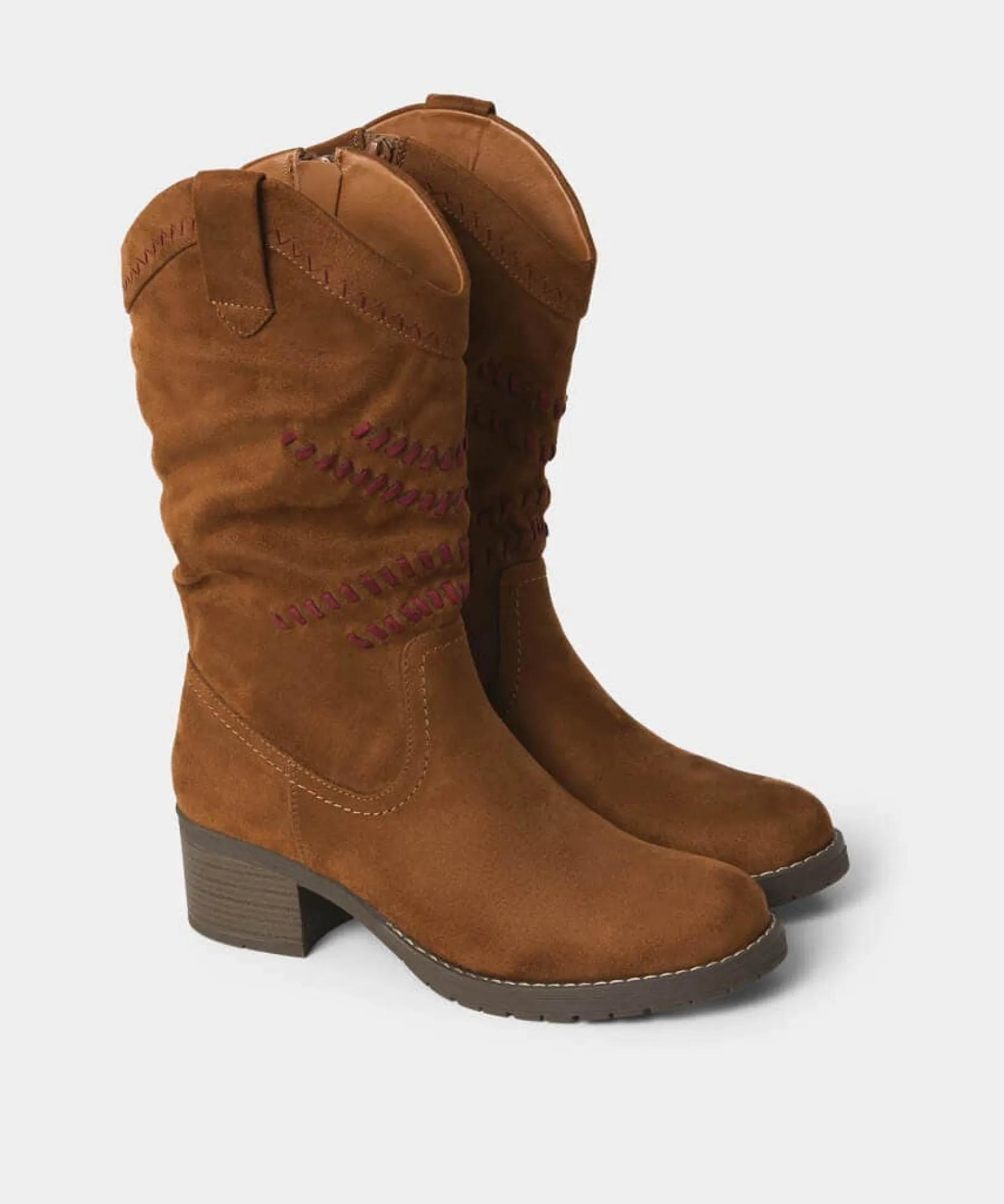 austen_whipstitched_boots_2.webp Boots & Shoes | Sale Boots & Shoes | Women's | Women's Joe Browns Austen Whipstitched Boots Tan