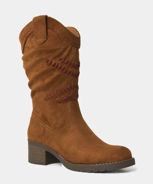 Boots & Shoes | Sale Boots & Shoes | Women's | Women's Joe Browns Austen Whipstitched Boots Tan