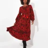 Shop Women's Collection | Maxi Dresses | Boho Dresses | Dresses | Sale Dresses | Top Picks | Top Picks | Top Picks | Women's | Women's Joe Browns Autumn Vibes Paisley Dress Multi