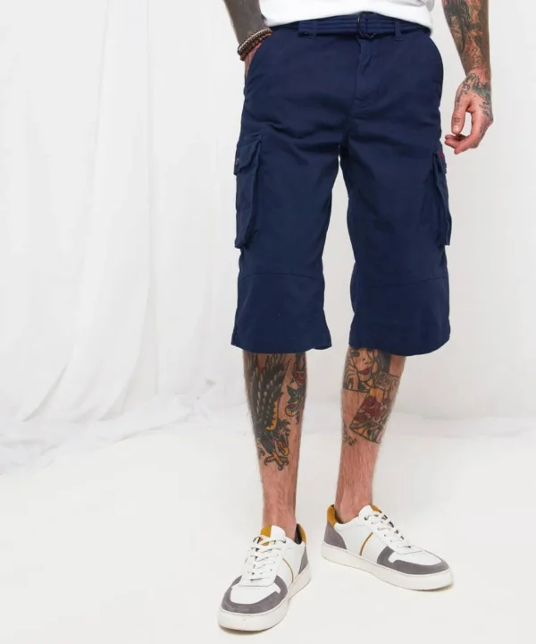 Shop Men's Collection | Jeans & Trousers | Top Picks | Men,s Joe Browns Azore Shorts Khaki / Navy / Camel