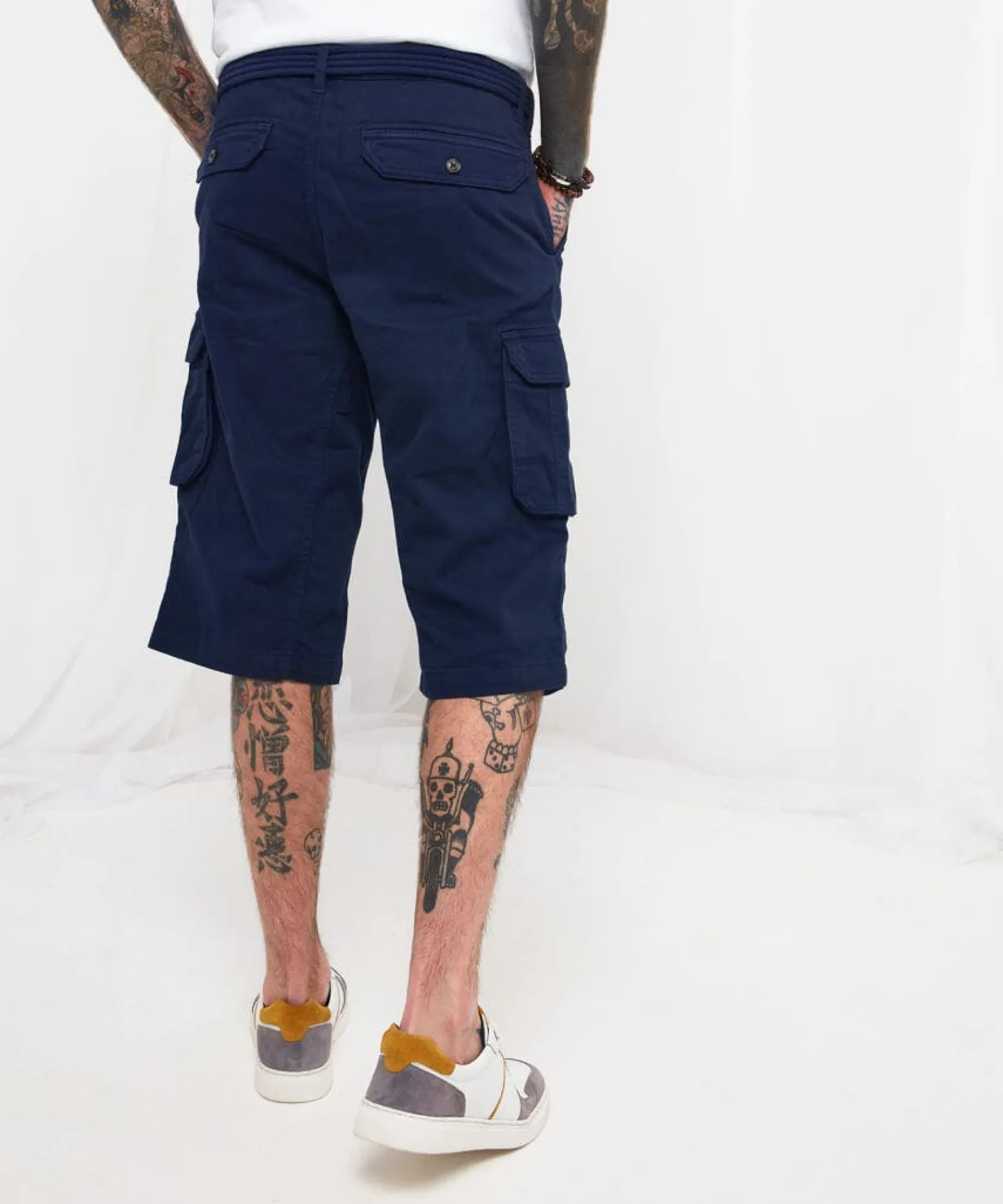 azore_shorts_3.webp Shop Men's Collection | Jeans & Trousers | Top Picks | Men,s Joe Browns Azore Shorts Khaki / Navy / Camel