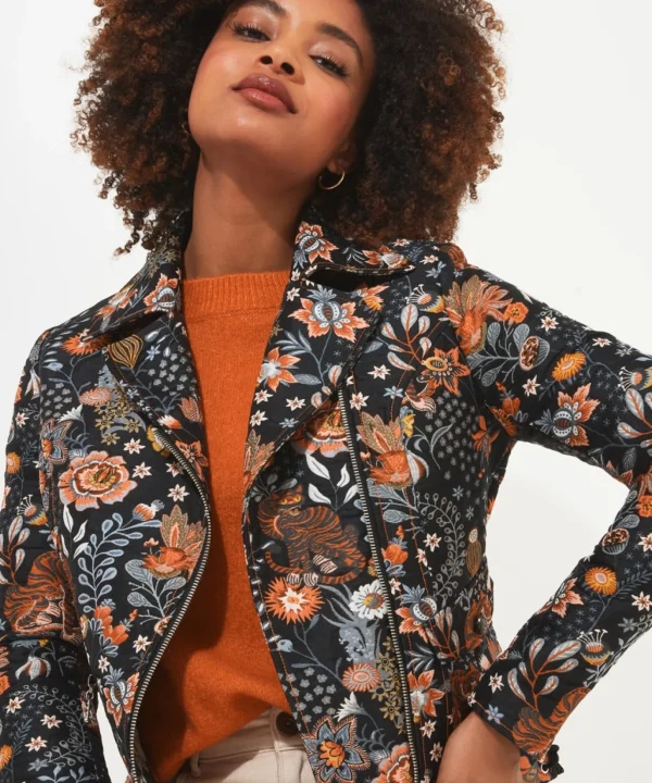 Coats & Jackets | Sale Coats & Jacket | Women's | Women's Joe Browns Beautiful Boutique Biker Jacket Black