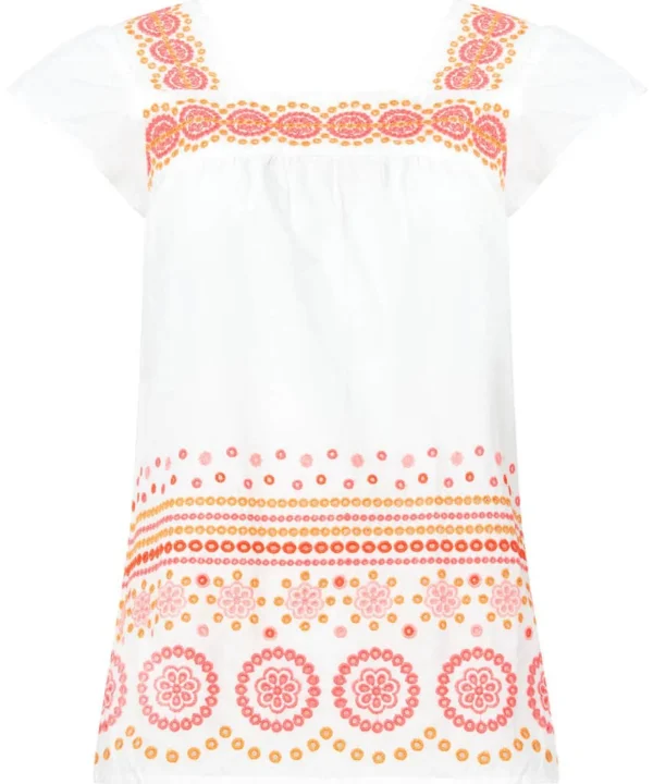 Sale Tops, Tunics & Blouses | Women's Joe Browns Beautiful Embroidered Top White