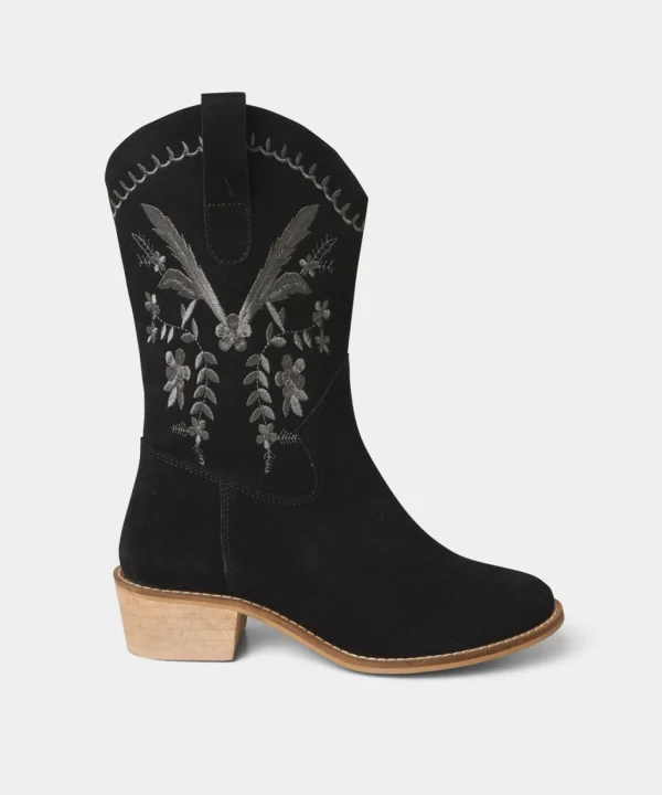 Knee High Boots | Ankle Boots | Boots & Shoes | Sale Boots & Shoes | Top Picks | Top Picks | Women's | Women's Joe Browns Belvedere Embroidered Suede Boots Black