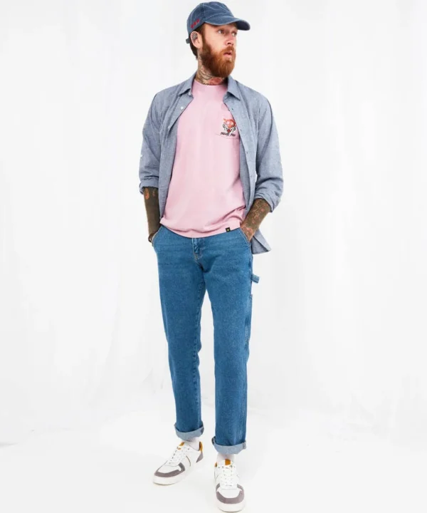 Sale Tops & T-Shirts | Men，s Joe Browns Best Life Tee Pink
