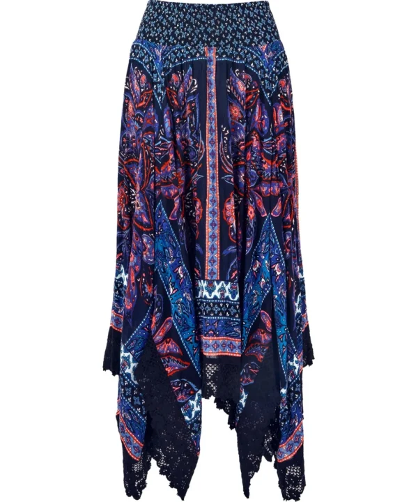 Shop Women's Collection | Skirts | Sale Skirts | Top Picks | Women's | Women's Joe Browns Boho Babe Hanky Hem Skirt Multi