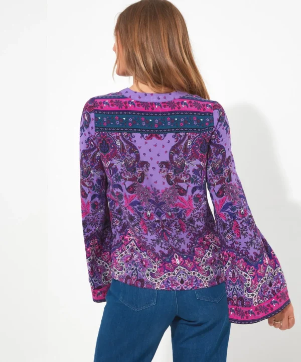 Tops, Tunics & Blouses | Sale Tops, Tunics & Blouses | Women's | Women's Joe Browns Boho Babe Top Purple