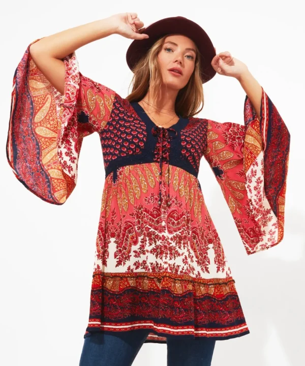 Shop Women's Collection | Tops, Tunics & Blouses | Sale Tops, Tunics & Blouses | Top Picks | Women's | Women's Joe Browns Boho Dreams Tunic Dress Multi
