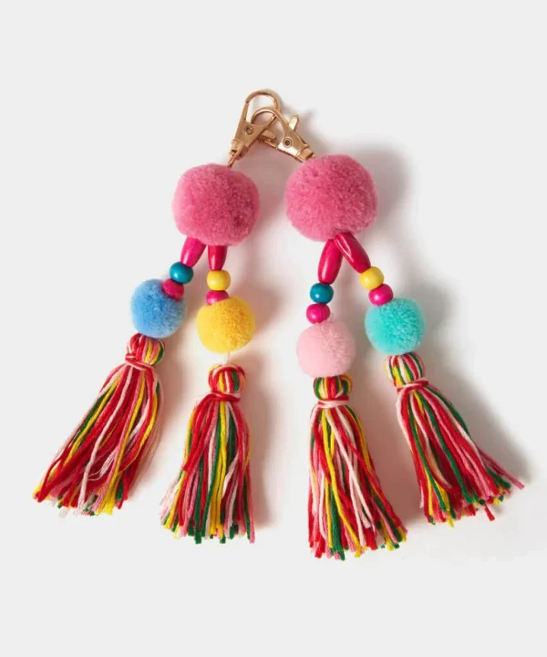 Sale Accessories & Jewellery | Women's Joe Browns Boho Pom Pom Key Charms Multi