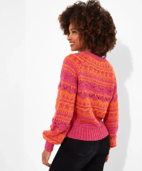 Shop Women's Collection | Cardigans & Coatigans | Sale Knitwear & Jumpers | Top Picks | Top Picks | Women's Joe Browns Boldly Beautiful Cardigan Orange
