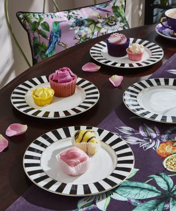 Living Room | Kitchen | Home | Home Joe Browns Bombay Duck Sophisticated Stripe Tea Plates Multi