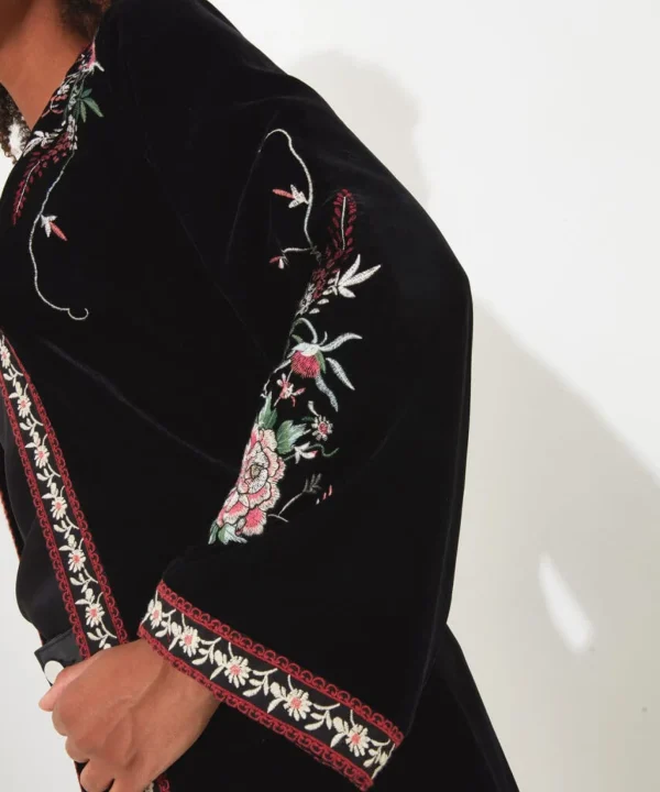 Shop Women's Collection | Occasion Outfits | Gifts | Coats & Jackets | Top Picks | Top Picks | Women's | Women's Joe Browns Boutique Embroidered Kimono Black