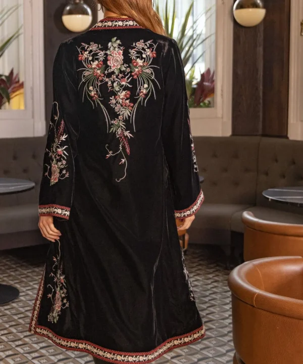 Shop Women's Collection | Occasion Outfits | Gifts | Coats & Jackets | Top Picks | Top Picks | Women's | Women's Joe Browns Boutique Embroidered Kimono Black