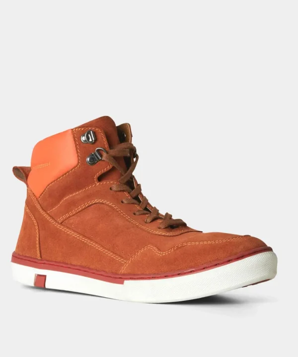 Trainers & Pumps | Boots | Boots & Shoes | Sale Boots, Shoes & Trainers | Top Picks | Top Picks | Men，s | Men，s Joe Browns Breaker Suede High Tops Rust / Blue