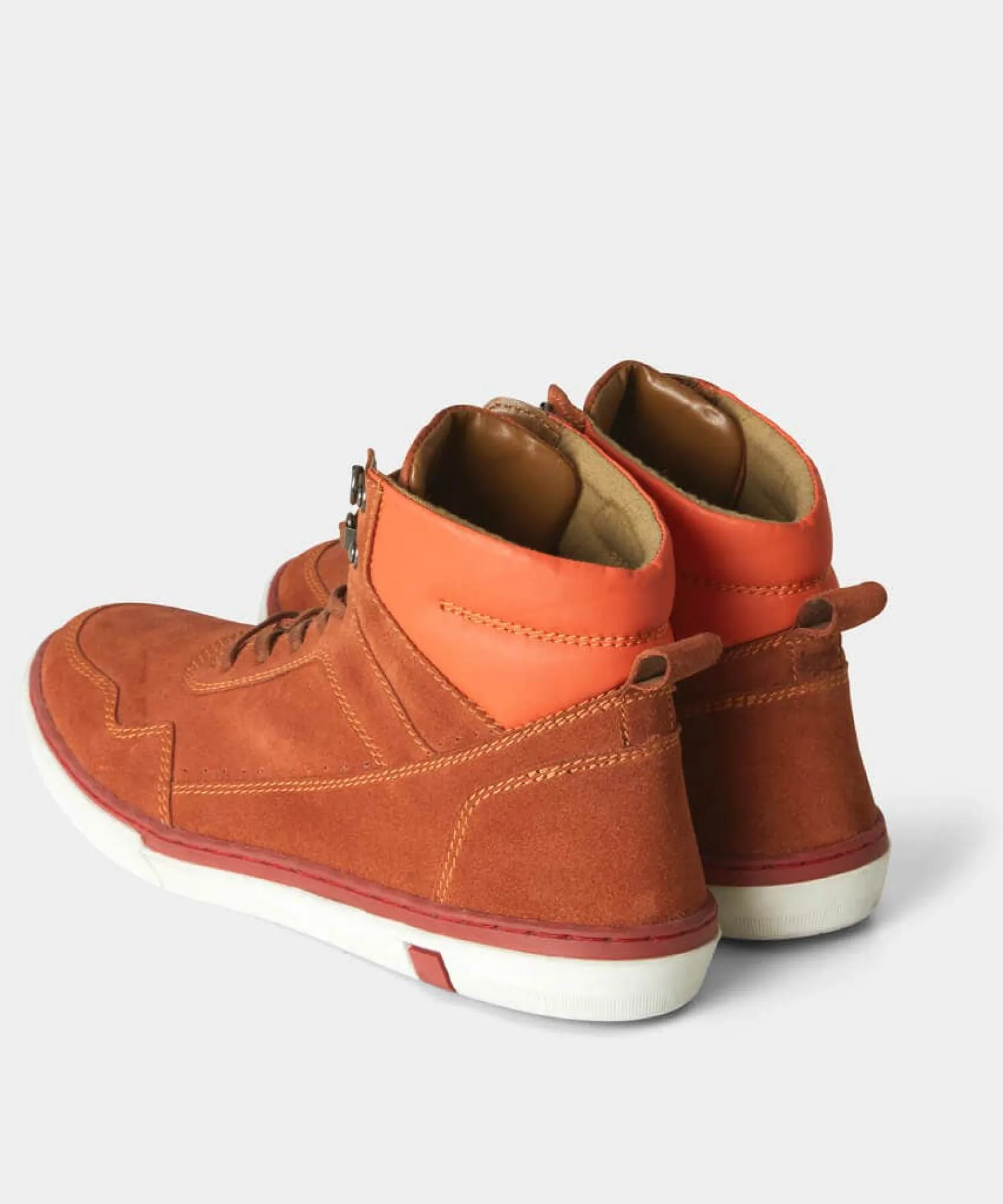 breaker_suede_high_tops_4.webp Trainers & Pumps | Boots | Boots & Shoes | Sale Boots, Shoes & Trainers | Top Picks | Top Picks | Men,s | Men,s Joe Browns Breaker Suede High Tops Rust / Blue
