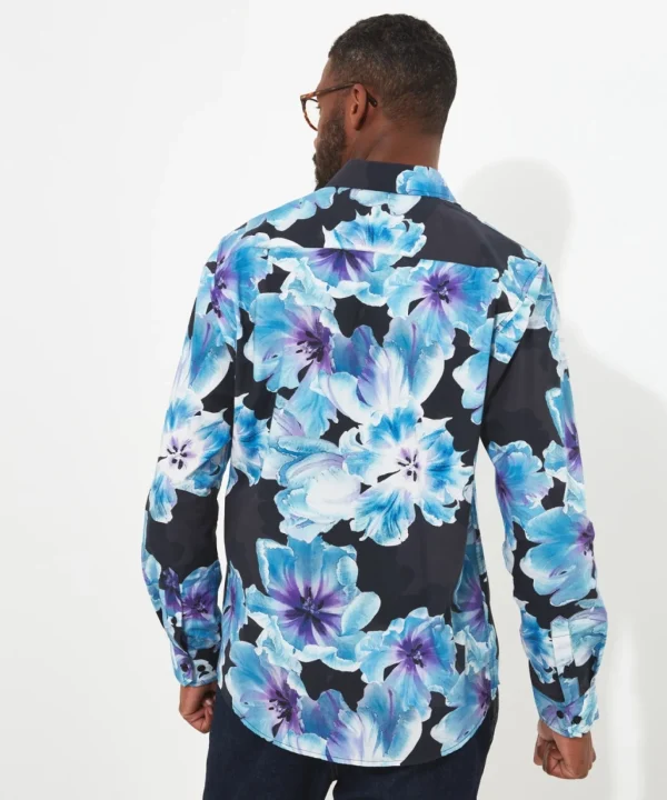 Shop Men's Collection | Funky Shirts | Shirts | Sale Shirts | Top Picks | Top Picks | Men，s | Men，s Joe Browns Bright And Bold Floral Shirt Black