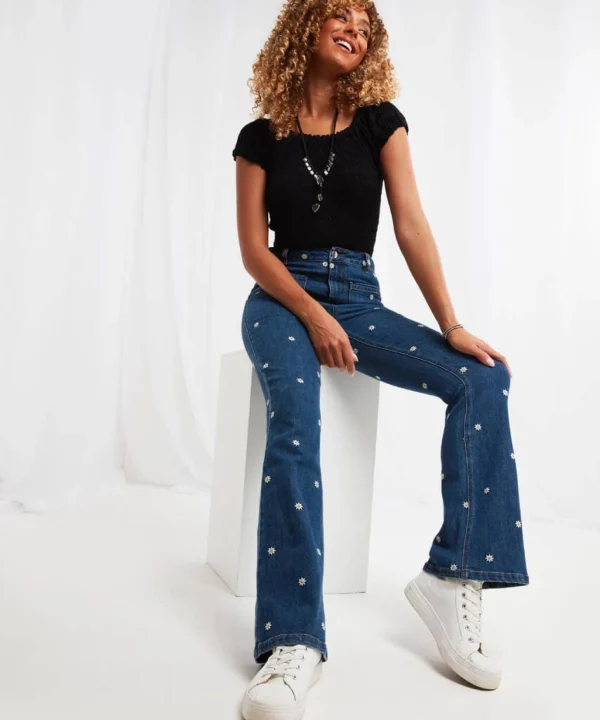 Sale Tops, Tunics & Blouses | Women's Joe Browns Bubble Trouble Top Black / Pink / Blue