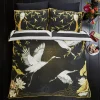 Bedroom | Rebel Residence | Floral Décor | Nature Décor | Animal Décor | Bedding | Home | Home | Home | Home | Home | Home Joe Browns Candescent Cranes Reversible Bed Set Black