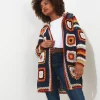 Shop Women's Collection | Cardigans & Coatigans | Sale Knitwear & Jumpers | Top Picks | Top Picks | Women's Joe Browns Captivating Crochet Cardigan Blue