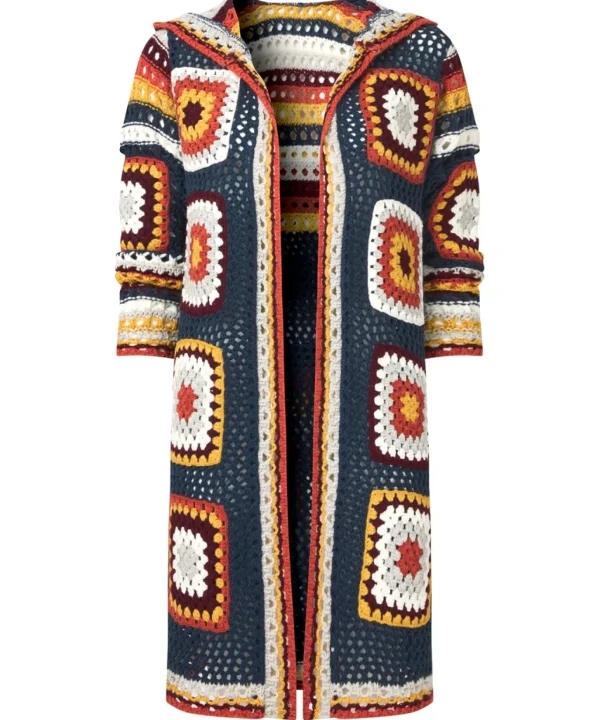 Shop Women's Collection | Cardigans & Coatigans | Sale Knitwear & Jumpers | Top Picks | Top Picks | Women's Joe Browns Captivating Crochet Cardigan Blue