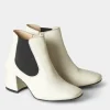 Sale Boots & Shoes | Women's Joe Browns Carefree Leather Chelsea Boots Winter White