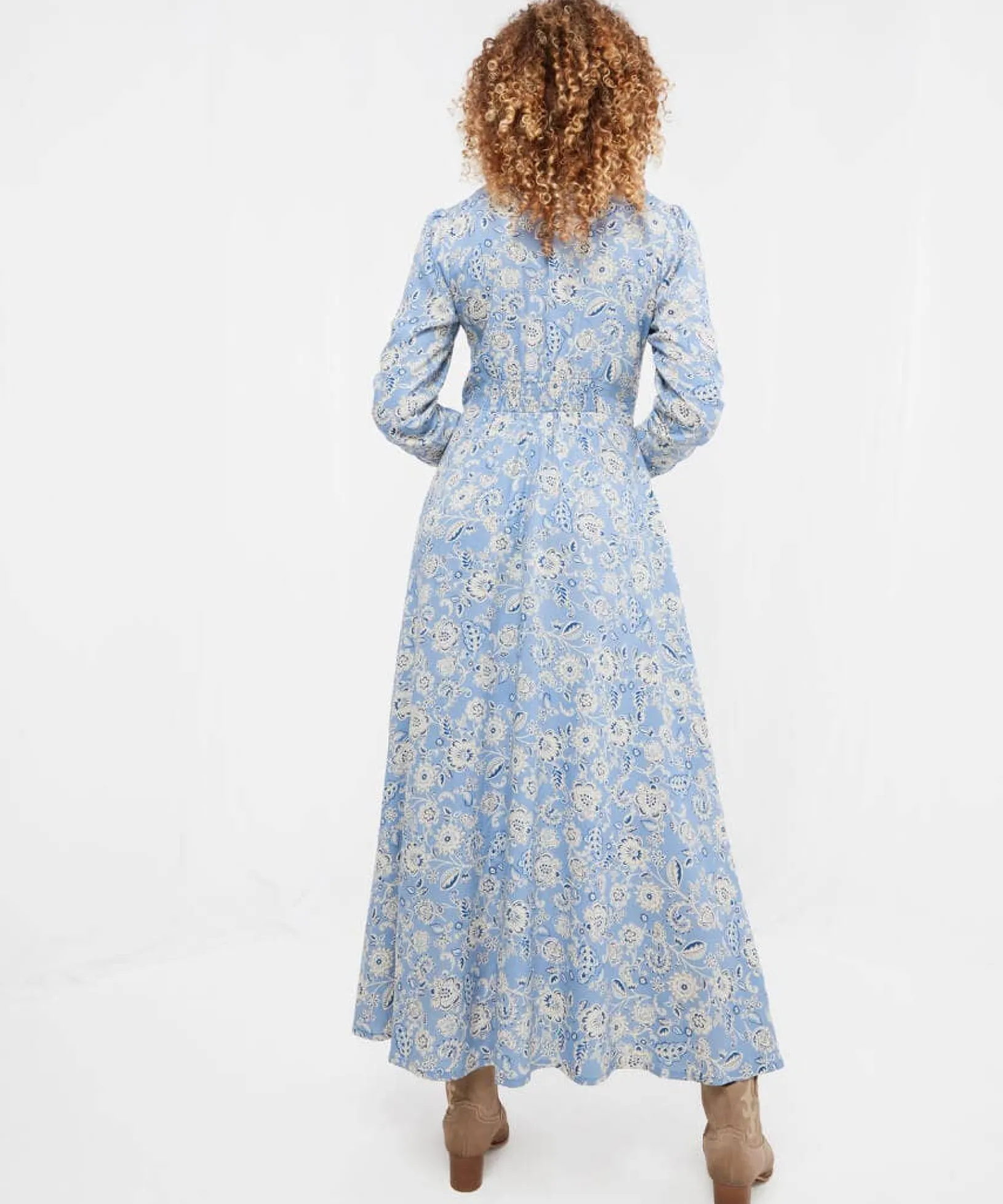 carries_favourite_dress_3.webp Sale Dresses | Women's Joe Browns Carrie's Favourite Dress Blue / Multi