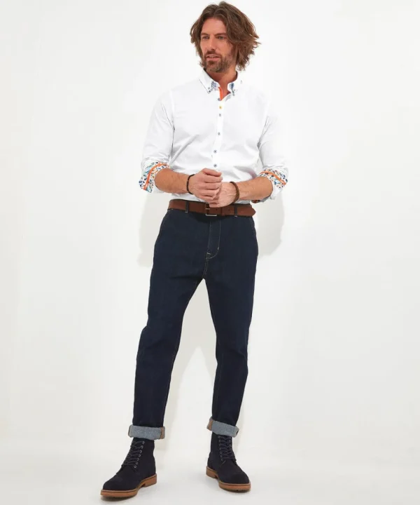 Shop Men's Collection | Work Shirts | Men's Tailoring | Shirts | Top Picks | Top Picks | Top Picks | Men，s Joe Browns Charismatic Double Collar Shirt White