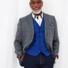 Sale Blazers | Sale Coats & Jacket | Men，s | Men，s Joe Browns Charming Check Blazer Grey