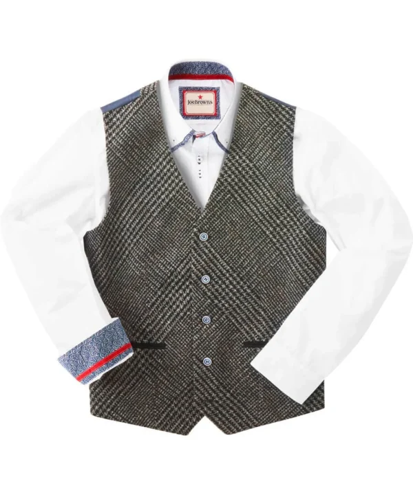 Shop Men's Collection | Men's Partywear | Waistcoats | Men's Tailoring | Coats & Jackets | Sale Waistcoats | Top Picks | Top Picks | Men，s | Top Picks | Men，s | Men，s Joe Browns Charming Check Waistcoat Grey
