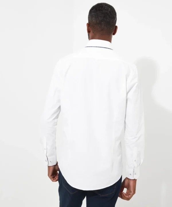 Shop Men's Collection | Work Shirts | Men's Tailoring | Shirts | Sale Shirts | Top Picks | Top Picks | Top Picks | Men，s | Men，s Joe Browns Charming Double Collar Shirt White