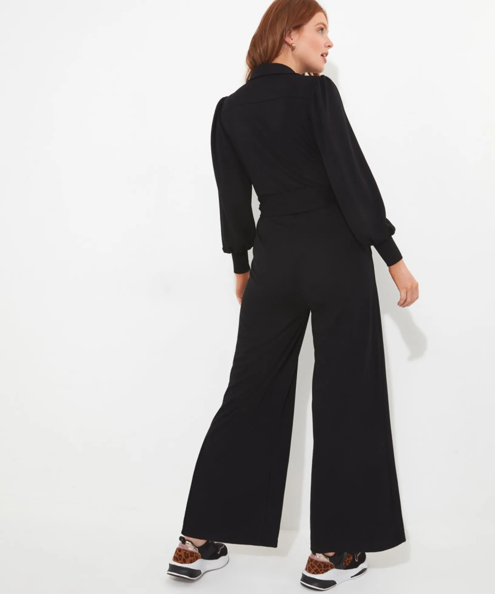 charming_zipped_jumpsuit_3.webp Shop Women's Collection | Petite | Jumpsuits | Jeans & Trousers | Top Picks | Women's | Women's | Women's Joe Browns Charming Zipped Jumpsuit Black / Berry