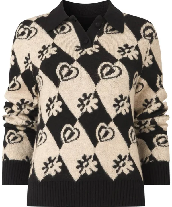 Cardigans & Coatigans | Top Picks Joe Browns Check Mate Collared Jumper Mono