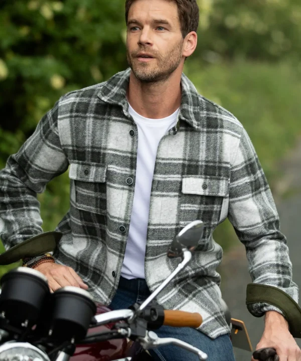 Shop Men's Collection | Layering Essentials | Shirts | Sale Shirts | Top Picks | Men,s | Men,s | Men,s Joe Browns Checked Out Shacket Green