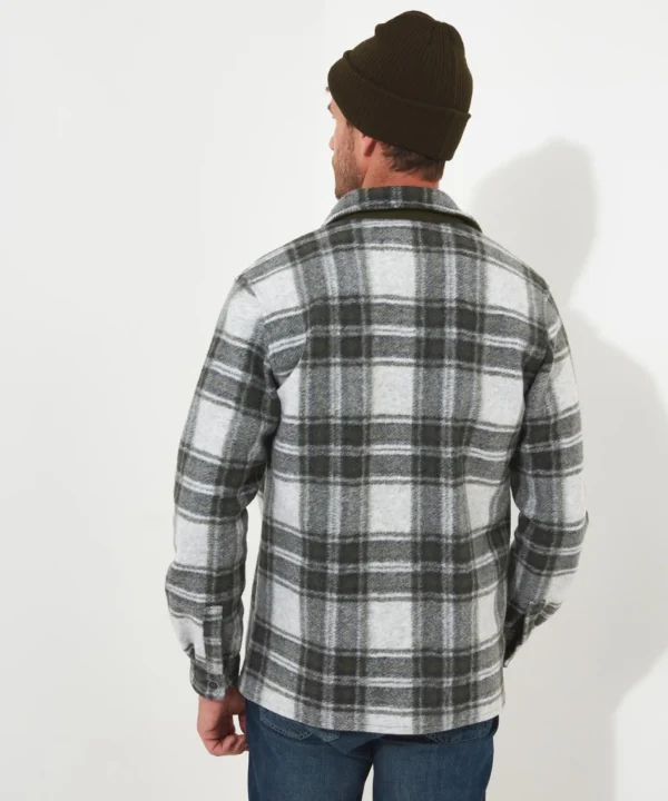 Shop Men's Collection | Layering Essentials | Shirts | Sale Shirts | Top Picks | Men,s | Men,s | Men,s Joe Browns Checked Out Shacket Green