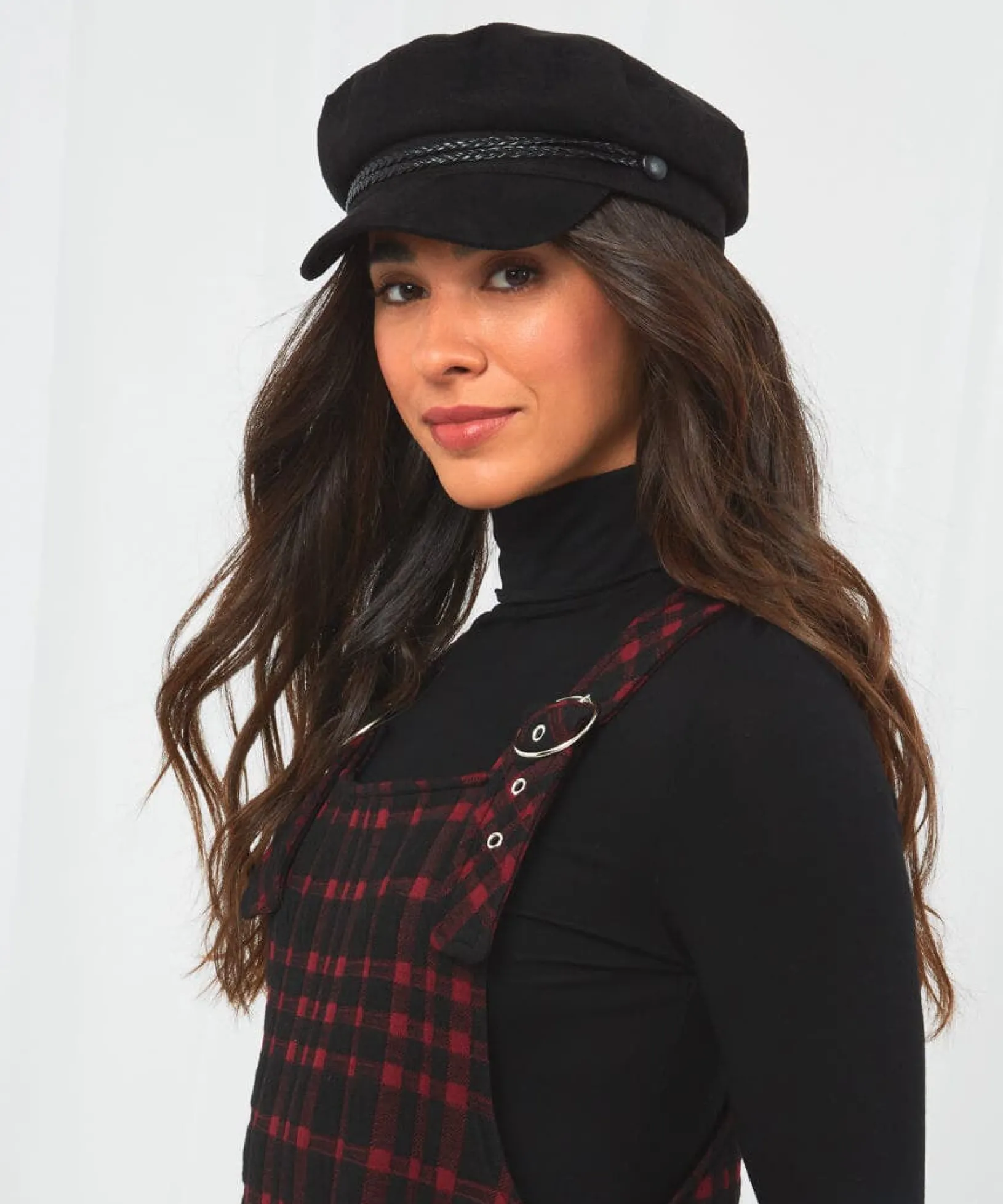 chelsea_row_peaked_hat_1.webp Accessories & Jewellery | Women's Joe Browns Chelsea Row Peaked Hat Black