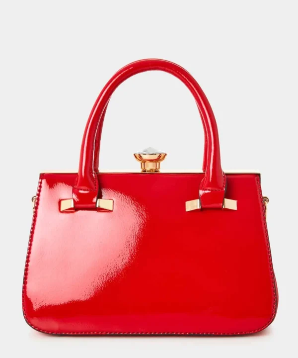 Handbags & Purses | Accessories & Jewellery | Sale Handbags & Purses | Women's | Women's | Women's Joe Browns Cherie Patent Bag Red