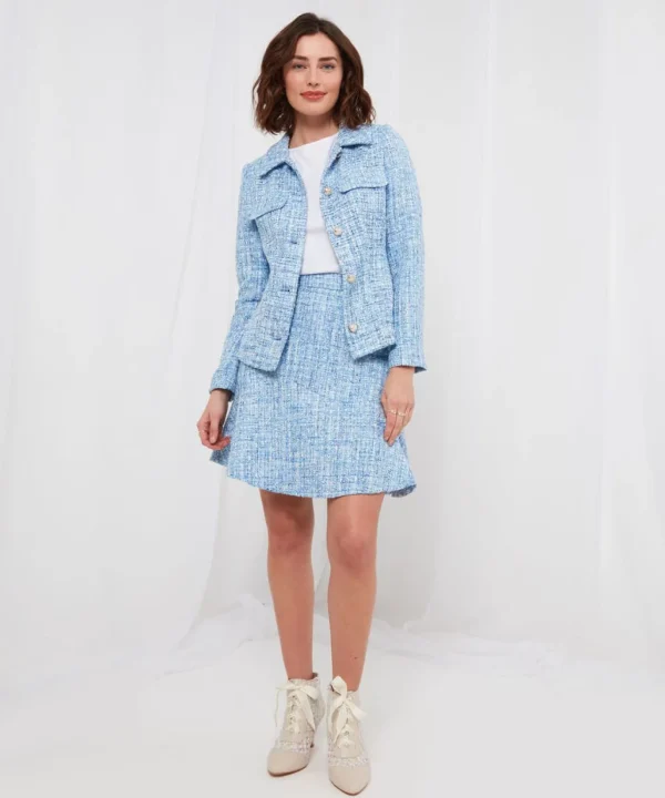 Sale Skirts | Women's Joe Browns Chloe's Boucle Skirt Blue