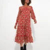 Boho Dresses | Dresses | Sale Dresses | Top Picks | Women's | Women's Joe Browns Cinnamon Spice Dress Orange