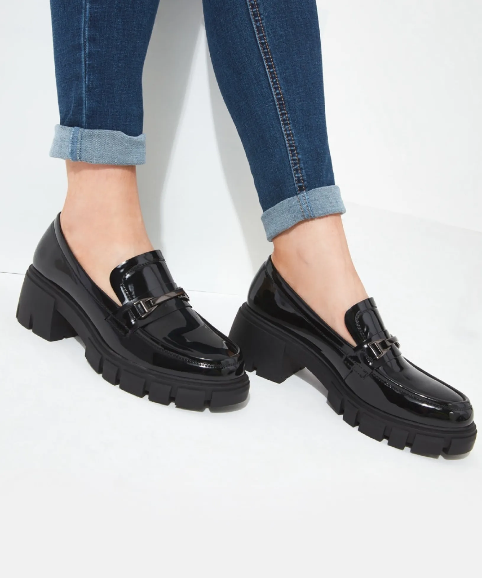 city_chic_chunky_loafers_1.webp Trainers & Pumps | Party Footwear | Boots & Shoes | Sale Boots & Shoes | Top Picks | Top Picks | Women's | Women's Joe Browns City Chic Chunky Loafers Black