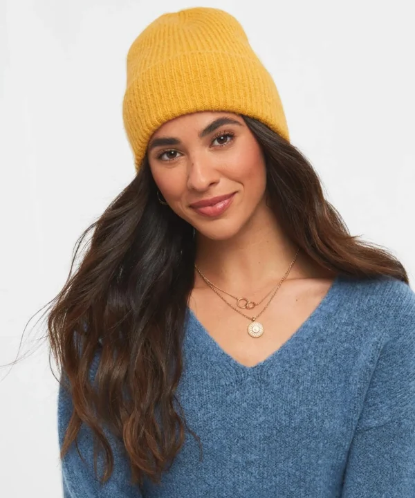 Sale Accessories & Jewellery | Women's Joe Browns City Park Beanie Mustard