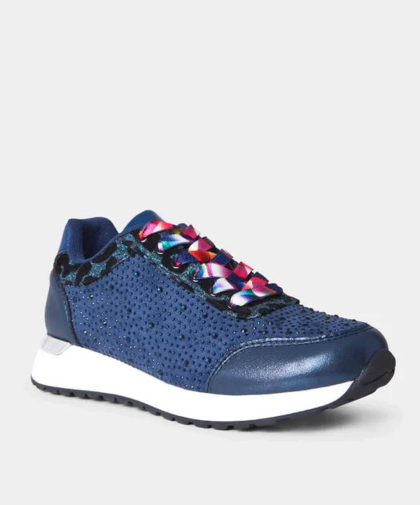 Trainers & Pumps | Boots & Shoes | Sale Boots & Shoes | Top Picks | Women's | Women's Joe Browns City Twilight Trainers Navy Mutli